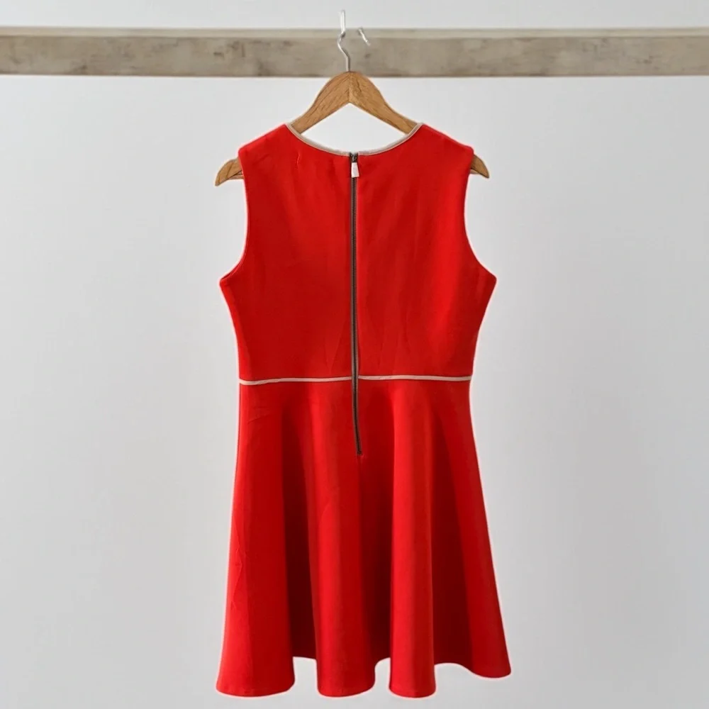 NWT Reed Women’s Red Orange Sleeveless Dress! Large! NEW! - Picture 9 of 9